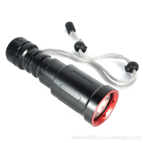 Wrist Band 50m Underwater Diving Flashlight Torch W106